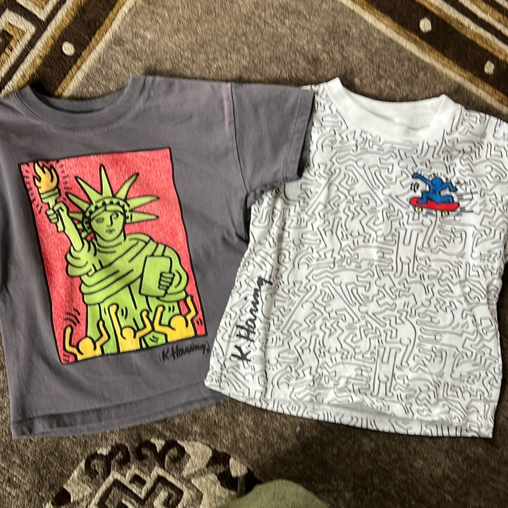 SOLD - Cotton On K.Haring “2-pack”